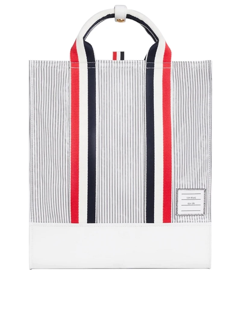 Striped Tote Bag