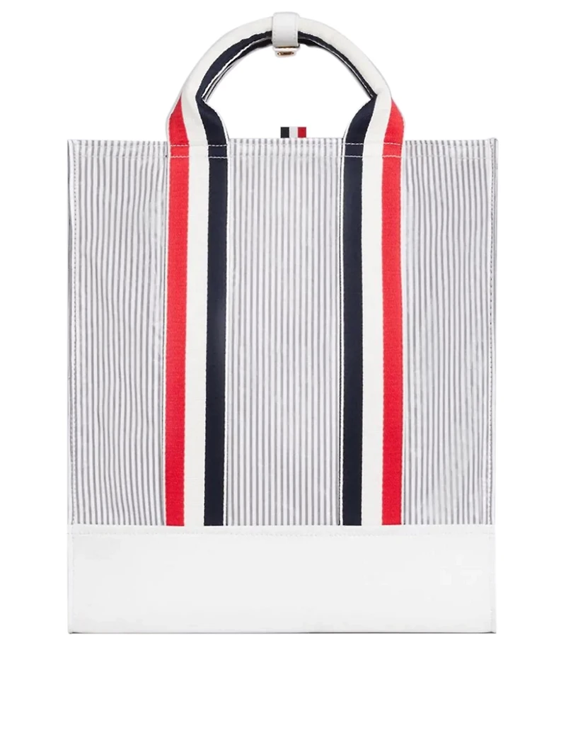 Striped Tote Bag
