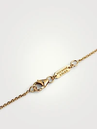 Fireworks 18K Gold Shaker Necklace With Emeralds And Diamonds