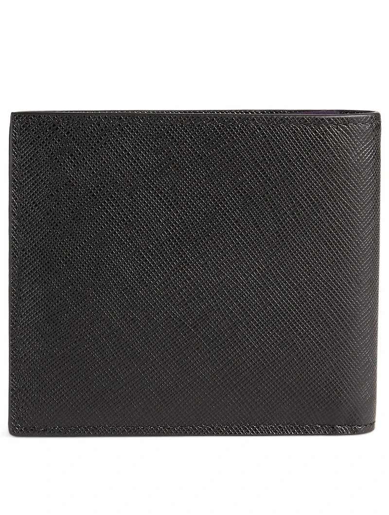 Saffiano Leather Bifold Wallet
