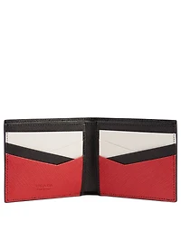 Saffiano Leather Bifold Wallet