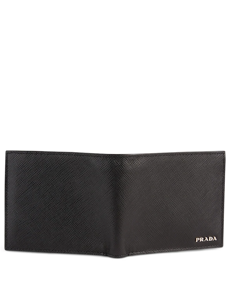 Saffiano Leather Bifold Wallet