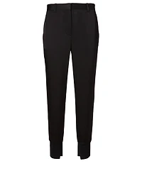 Satin Jogger Pants