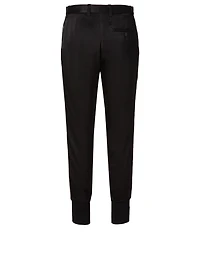 Satin Jogger Pants