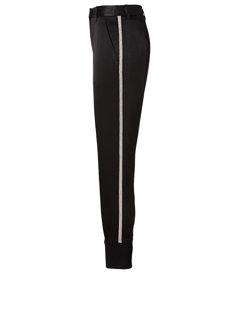 Satin Jogger Pants
