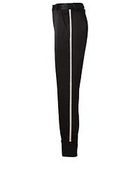 Satin Jogger Pants