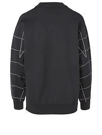 Bomber Jacket Window Pane Print