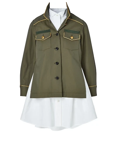Combo Military Jacket