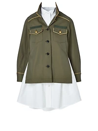 Combo Military Jacket
