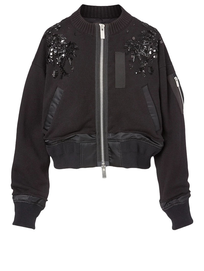 Spangle Embroidery Jacket