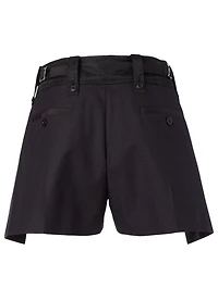 Cotton Shorts Check Print