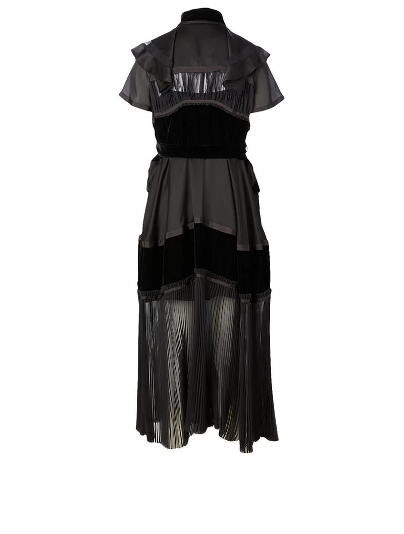 Short-Sleeve Midi Dress