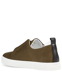 Cotton Drill Slip-On Sneakers