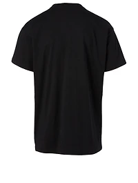 Smiley Cotton Oversized T-Shirt