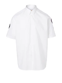 Short-Sleeve Shirt With Patches