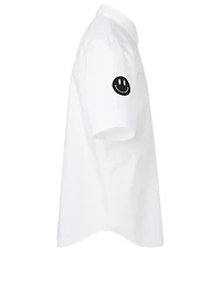 Short-Sleeve Shirt With Patches