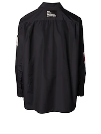 Cotton-Blend Shirt With Patches