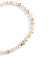 18K White Gold Pearl Necklace