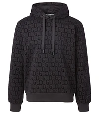 Cotton Stretch Hoodie DG Print