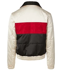 Zip Jacket With Heart Patch