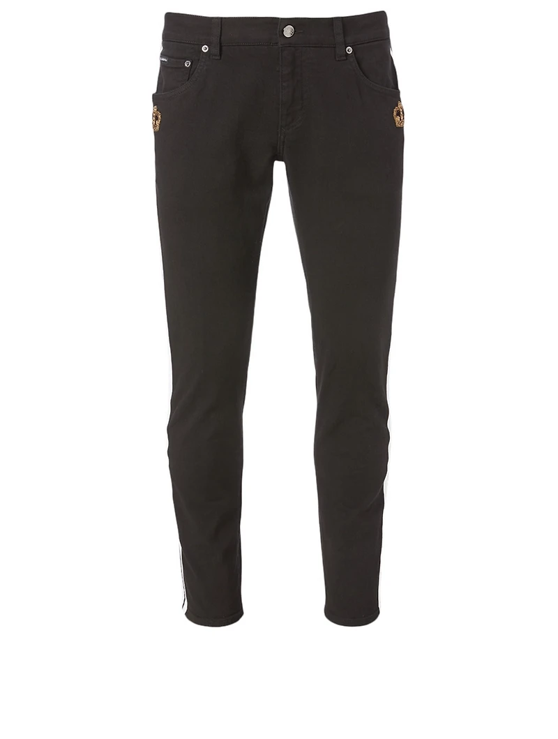 Cotton Stretch Skinny Jeans