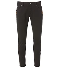 Cotton Stretch Skinny Jeans