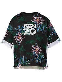 Logo T-Shirt Sea Lily Print