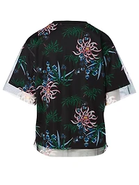 Logo T-Shirt Sea Lily Print