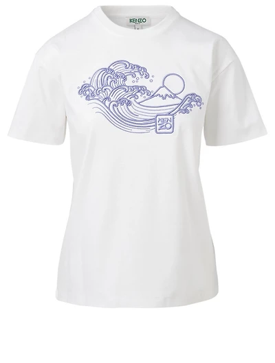 Waves Cotton T-Shirt