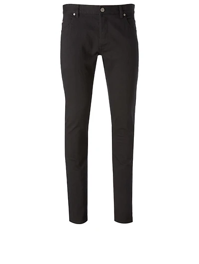 Slim-Fit Jeans With Logo Stripe