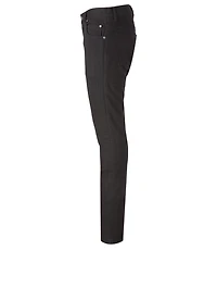 Slim-Fit Jeans With Logo Stripe