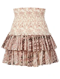Naomi Cotton Mini Skirt