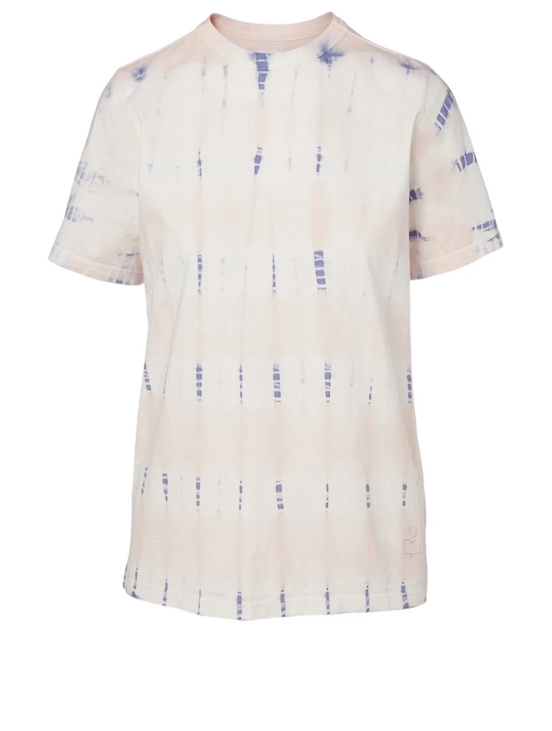 Dena Cotton T-Shirt Tie-Dye Print