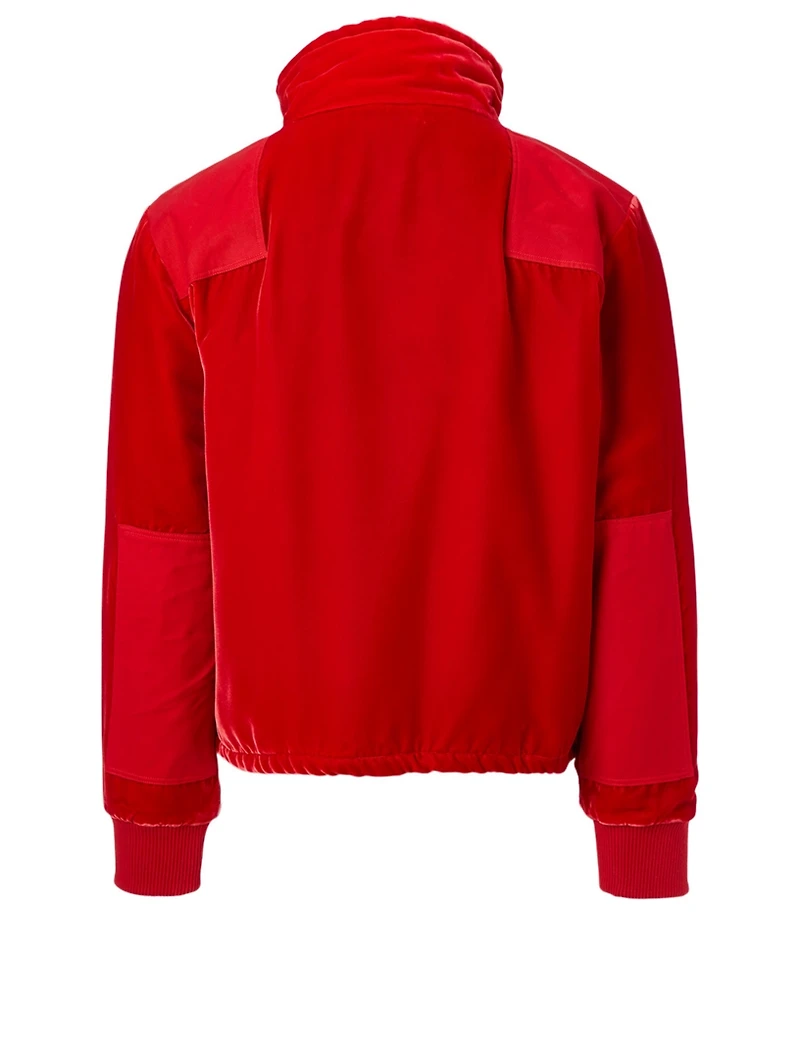 Velvet Commando Patch Jacket