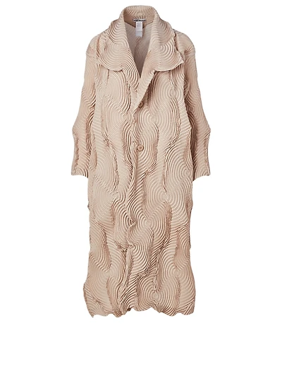 Swirl Stretch Long Jacket
