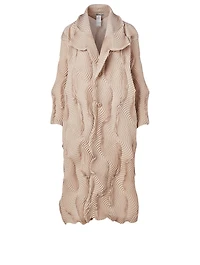 Swirl Stretch Long Jacket