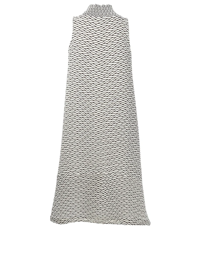 Billow Stretch Long Dress