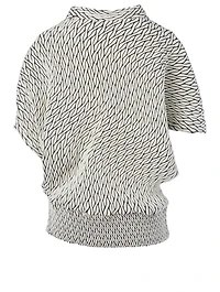 Billow Stretch Printed Top