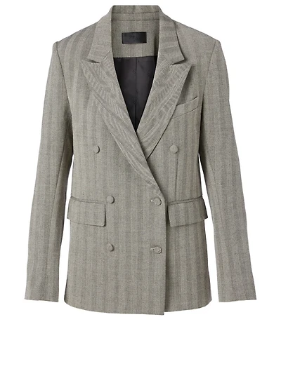 Clark Double-Breasted Blazer