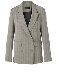 Clark Double-Breasted Blazer