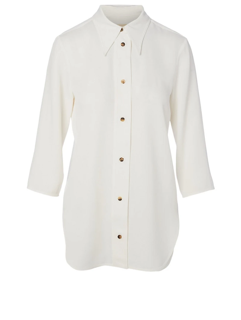 Nayla Crepe Satin Tunic