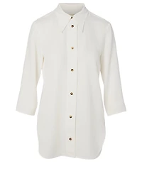 Nayla Crepe Satin Tunic