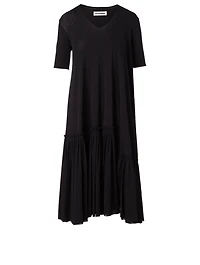 Midi Dress With Collar