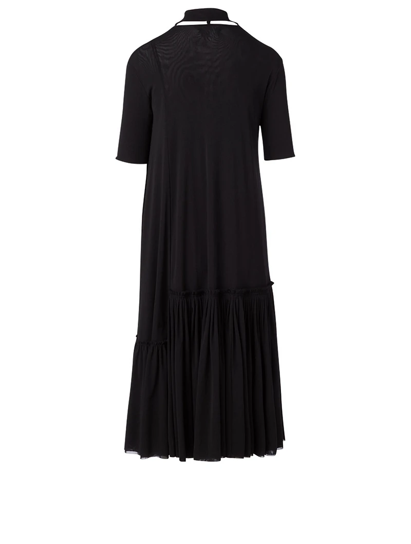 Midi Dress With Collar