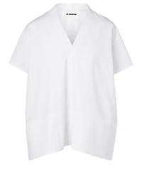 Cotton V-Neck Top