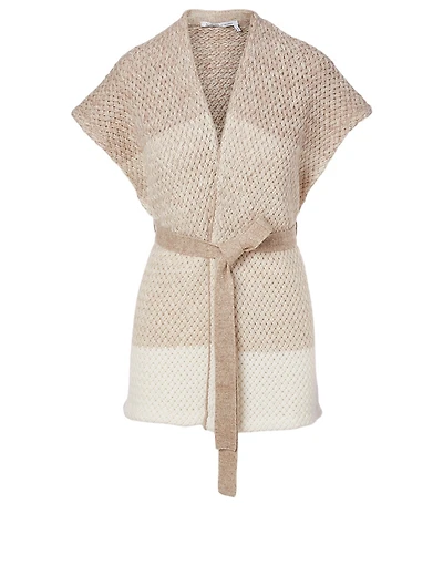 Cashmere And Linen Cape Sweater