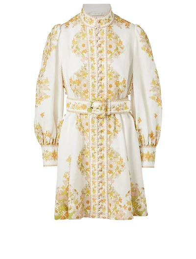 Super Eight Linen Mini Dress