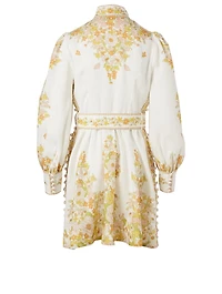 Super Eight Linen Mini Dress