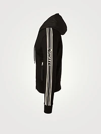 Cotton Hybrid Zip Hoodie