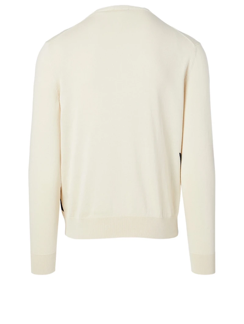 Cotton Intarsia Sweater